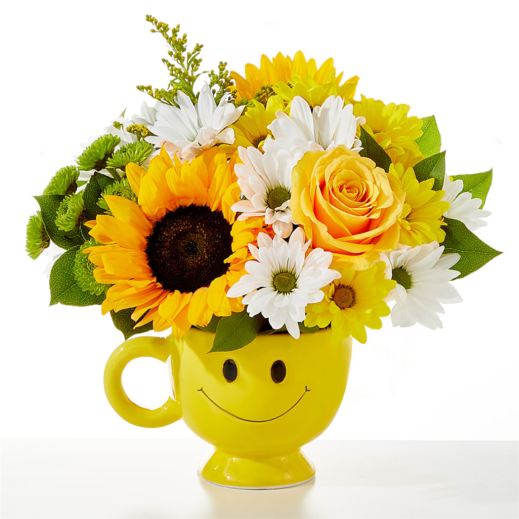 Be Happy Bouquet – GIA'S GARDEN FLOWER SHOP INC, Bronx NY