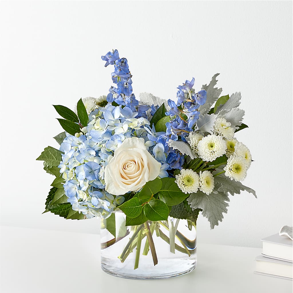 Clear Skies Bouquet – GIA'S GARDEN FLOWER SHOP INC, Bronx NY