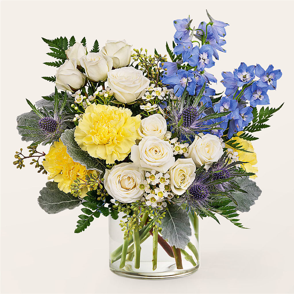 Lemon Sorbet Bouquet – GIA'S GARDEN FLOWER SHOP INC, Bronx NY