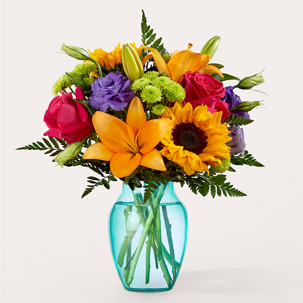 Double Rainbow Bouquet – GIA'S GARDEN FLOWER SHOP INC, Bronx NY