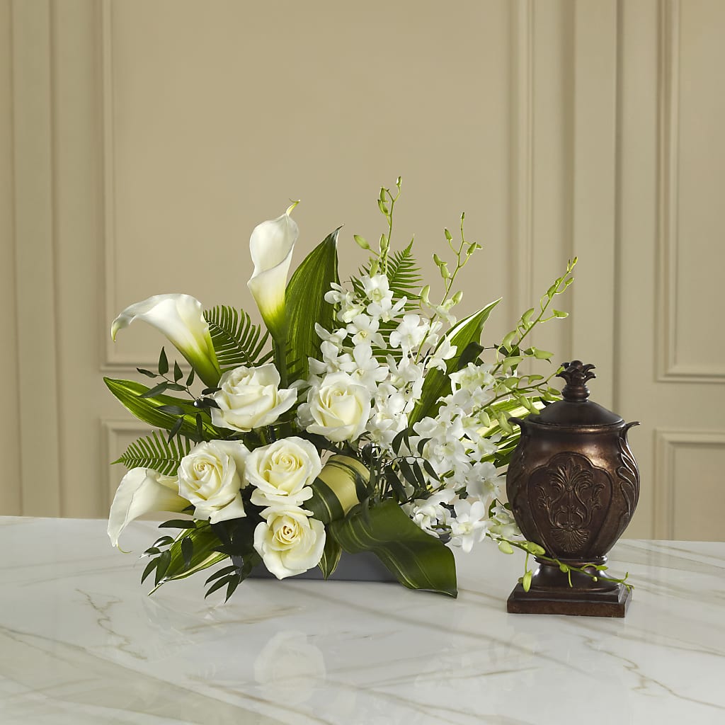At Peace Arrangement – GIA'S GARDEN FLOWER SHOP INC, Bronx NY