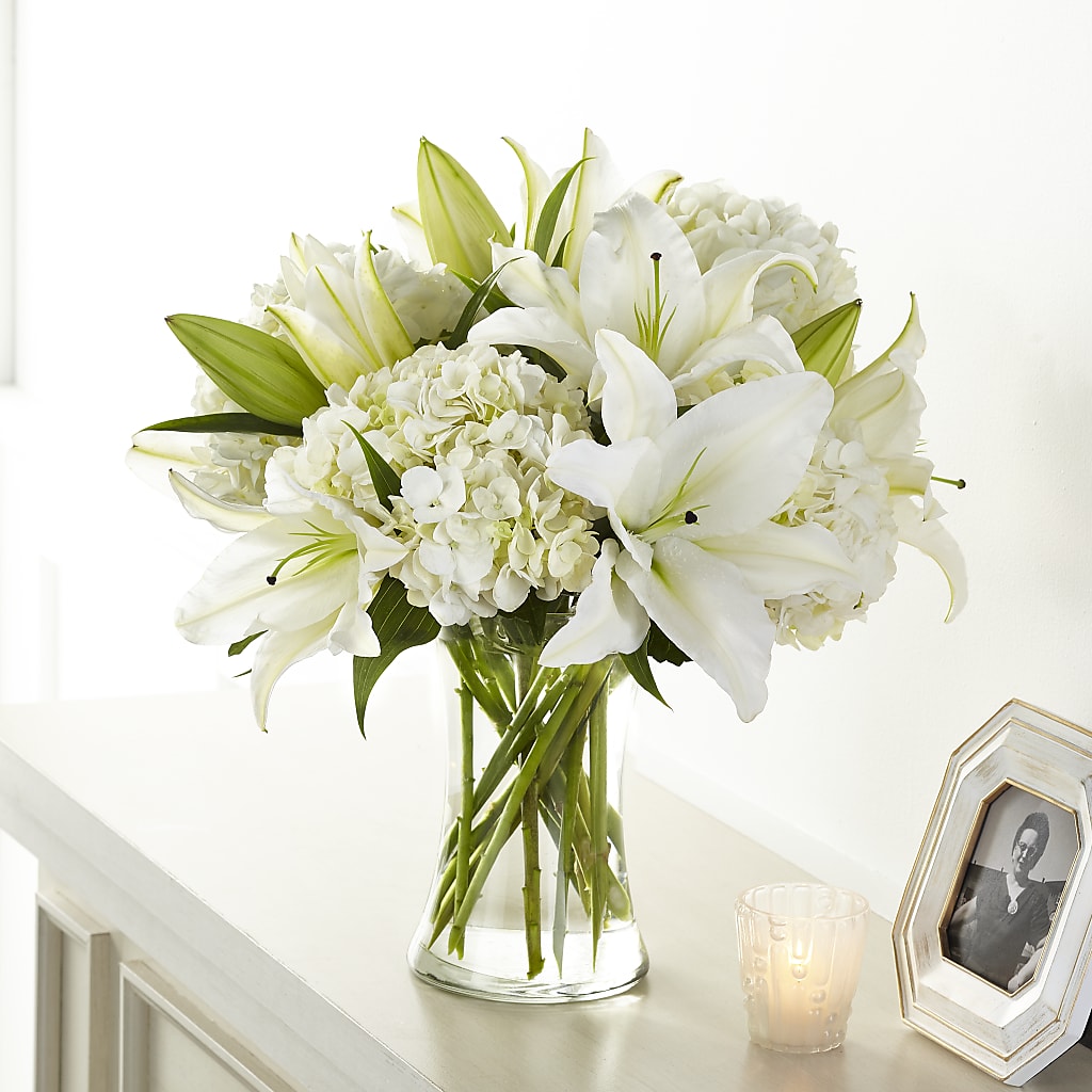 Compassionate Lily Bouquet – GIA'S GARDEN FLOWER SHOP INC, Bronx NY