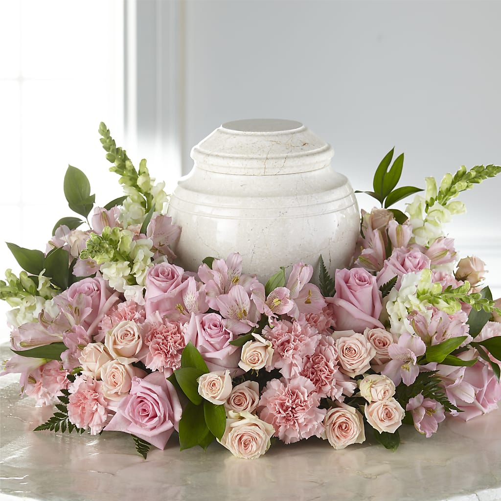 Blooms of Hope Cremation Adornment – GIA'S GARDEN FLOWER SHOP INC, Bronx NY