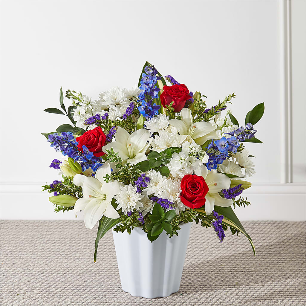 Consoled Floor Basket – GIA'S GARDEN FLOWER SHOP INC, Bronx NY