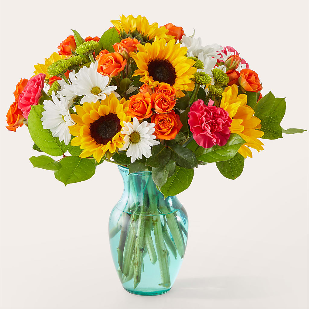 Sun-drenched Blooms Bouquet – GIA'S GARDEN FLOWER SHOP INC, Bronx NY