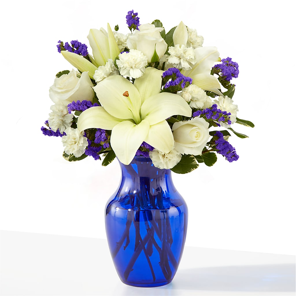 Sapphire Rush Bouquet – GIA'S GARDEN FLOWER SHOP INC, Bronx NY