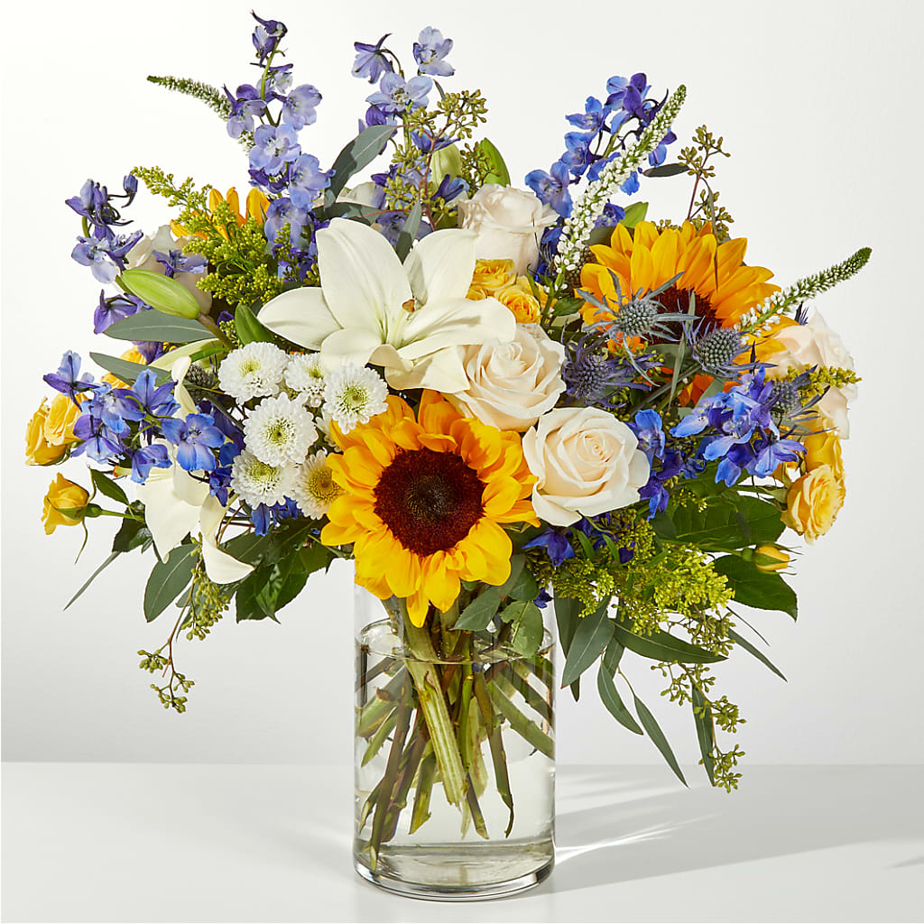 Wonderfully Sunny Bouquet – GIA'S GARDEN FLOWER SHOP INC, Bronx NY