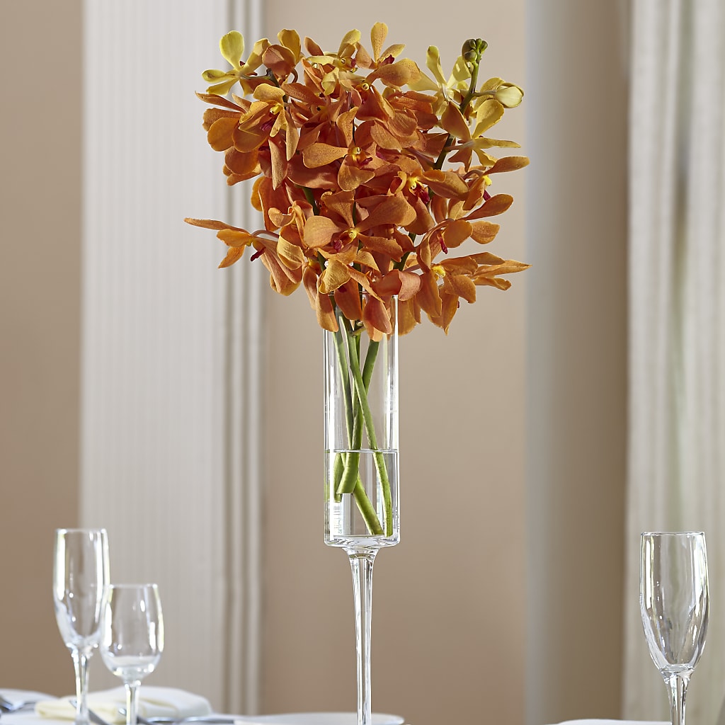 Orange Mokara Bouquet – GIA'S GARDEN FLOWER SHOP INC, Bronx NY