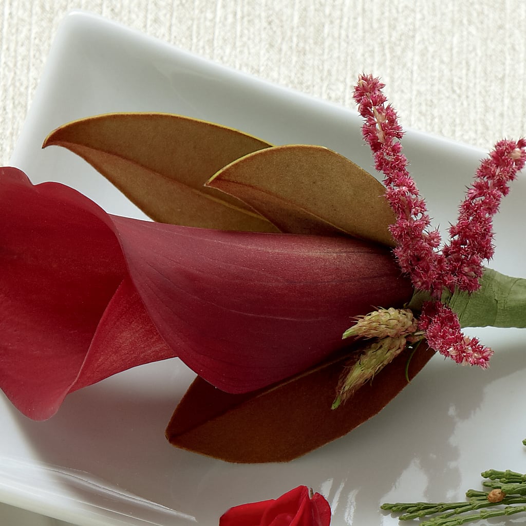 Red Calla Boutonniere – GIA'S GARDEN FLOWER SHOP INC, Bronx NY