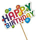 Happy Birthday Pick – GIA'S GARDEN FLOWER SHOP INC, Bronx NY