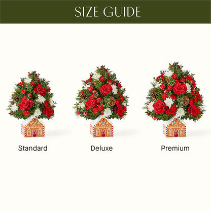 Spiced Gingerbread Tree – GIA'S GARDEN FLOWER SHOP INC, Bronx NY