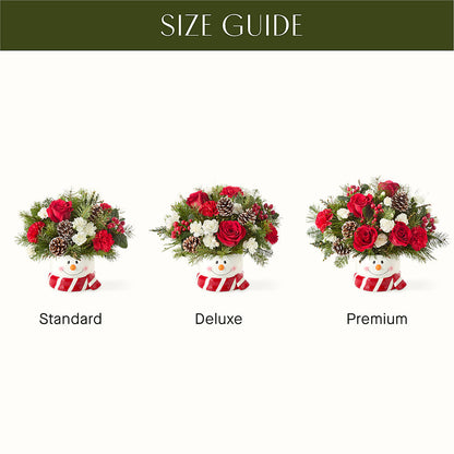 Jolly Snowman Bouquet – GIA'S GARDEN FLOWER SHOP INC, Bronx NY