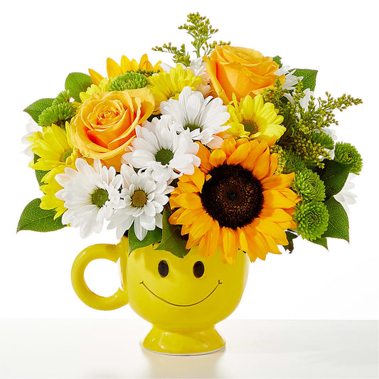 Be Happy Bouquet – GIA'S GARDEN FLOWER SHOP INC, Bronx NY