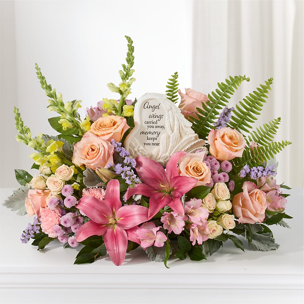 Gentle Light Arrangement – GIA'S GARDEN FLOWER SHOP INC, Bronx NY