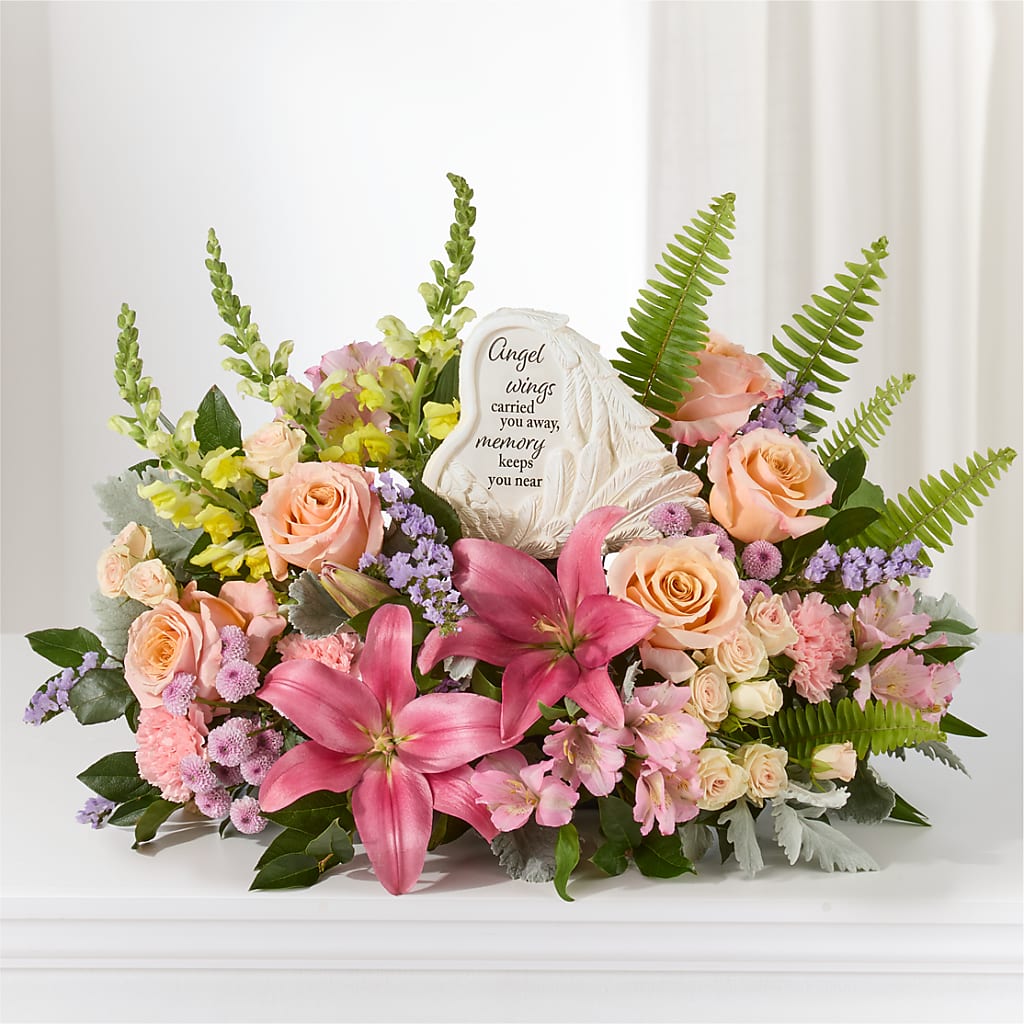 Gentle Light Arrangement – GIA'S GARDEN FLOWER SHOP INC, Bronx NY