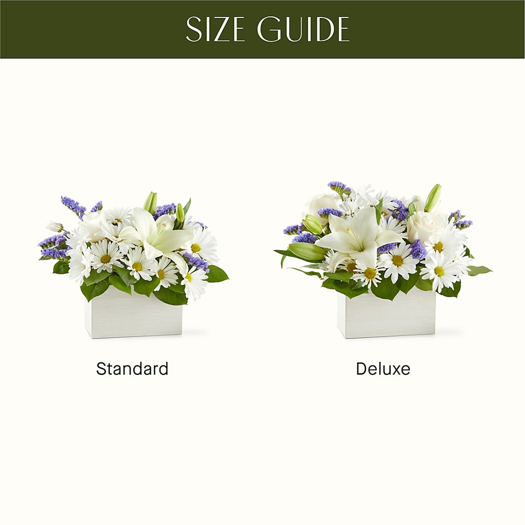 Beyond Blue Box Bouquet – GIA'S GARDEN FLOWER SHOP INC, Bronx NY