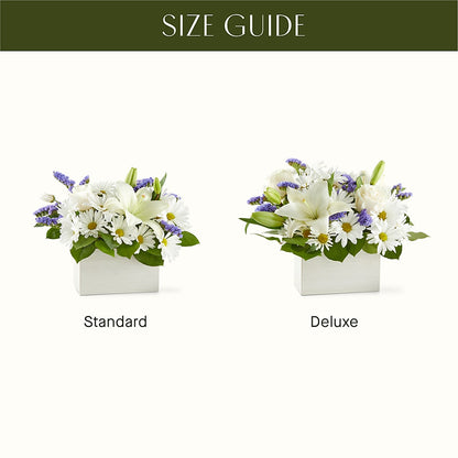 Beyond Blue Box Bouquet – GIA'S GARDEN FLOWER SHOP INC, Bronx NY