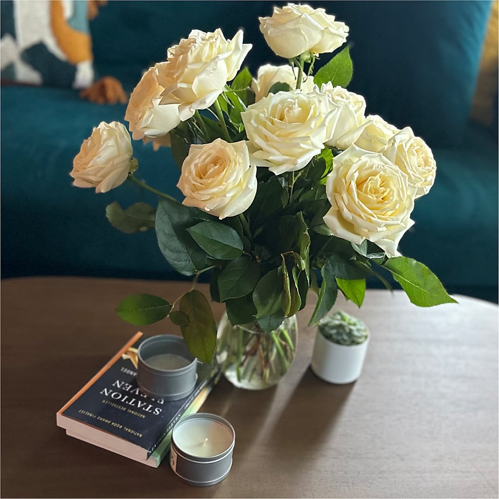 Long Stem Yellow Rose Bouquet – GIA'S GARDEN FLOWER SHOP INC, Bronx NY