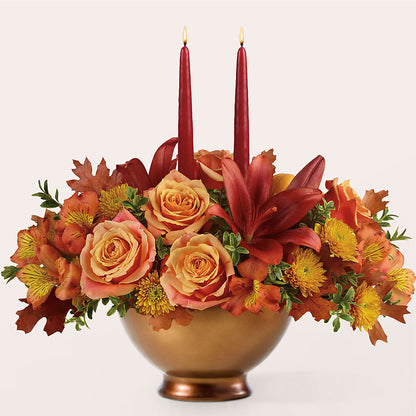 Harvest Table Centerpiece – GIA'S GARDEN FLOWER SHOP INC, Bronx NY