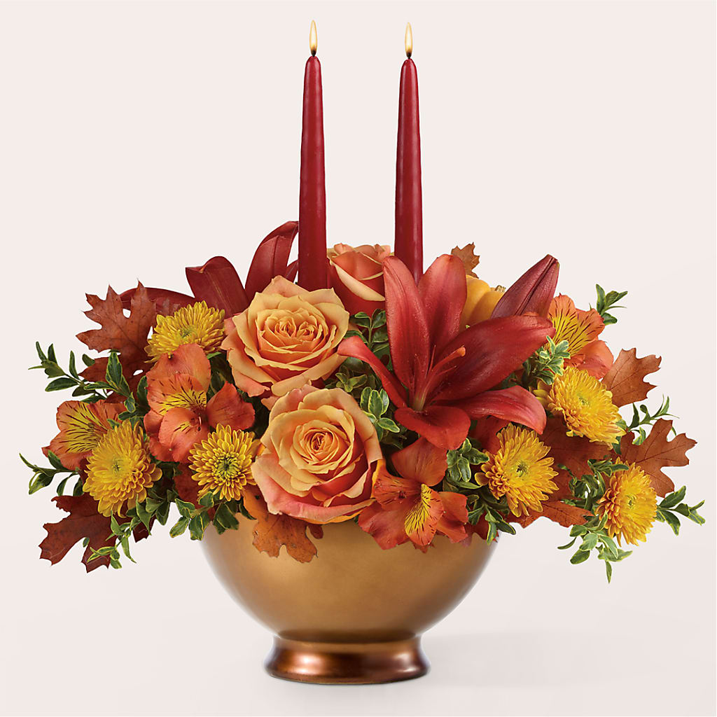 Harvest Table Centerpiece – GIA'S GARDEN FLOWER SHOP INC, Bronx NY