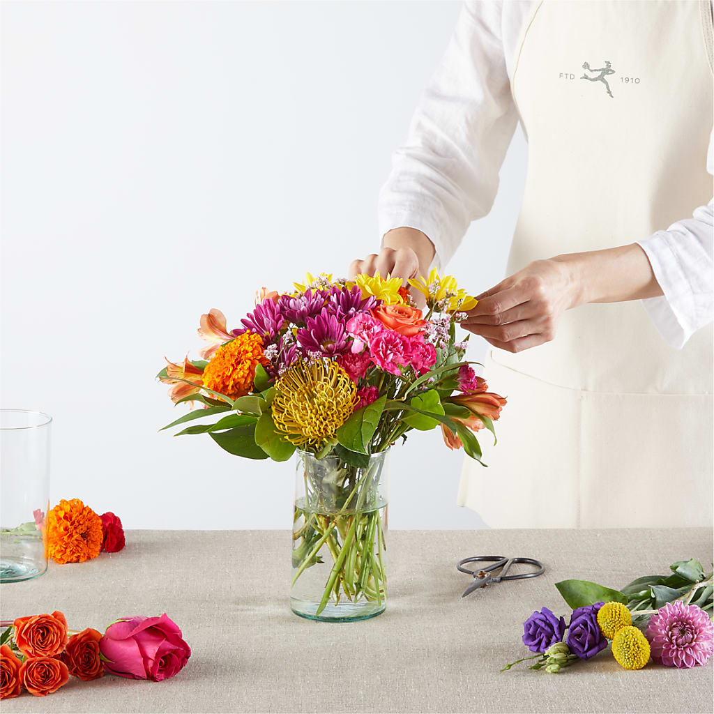 Feast of Color – A Florist Original – GIA'S GARDEN FLOWER SHOP INC, Bronx NY