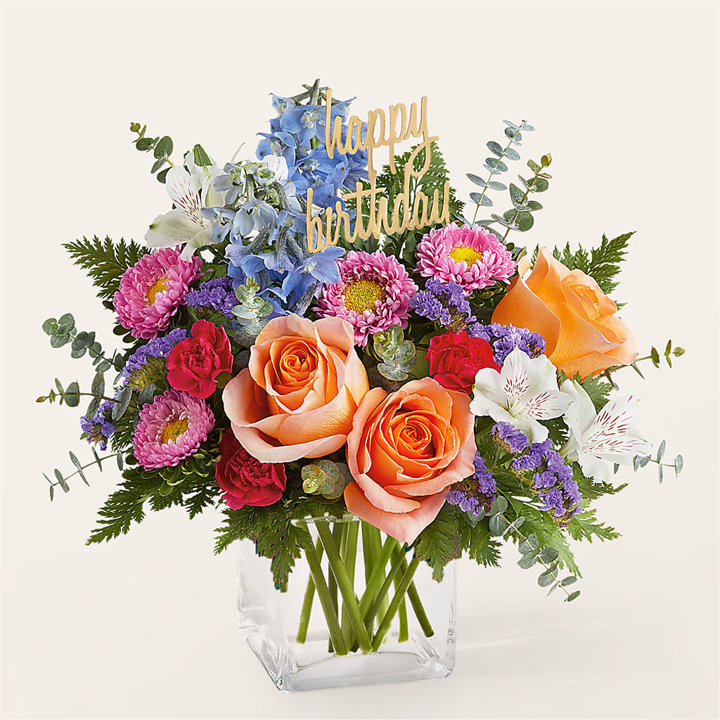 Birthday Bash Bouquet – GIA'S GARDEN FLOWER SHOP INC, Bronx NY