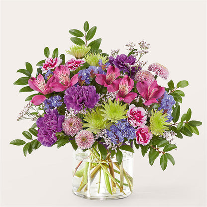 Glass Half Full Bouquet – GIA'S GARDEN FLOWER SHOP INC, Bronx NY