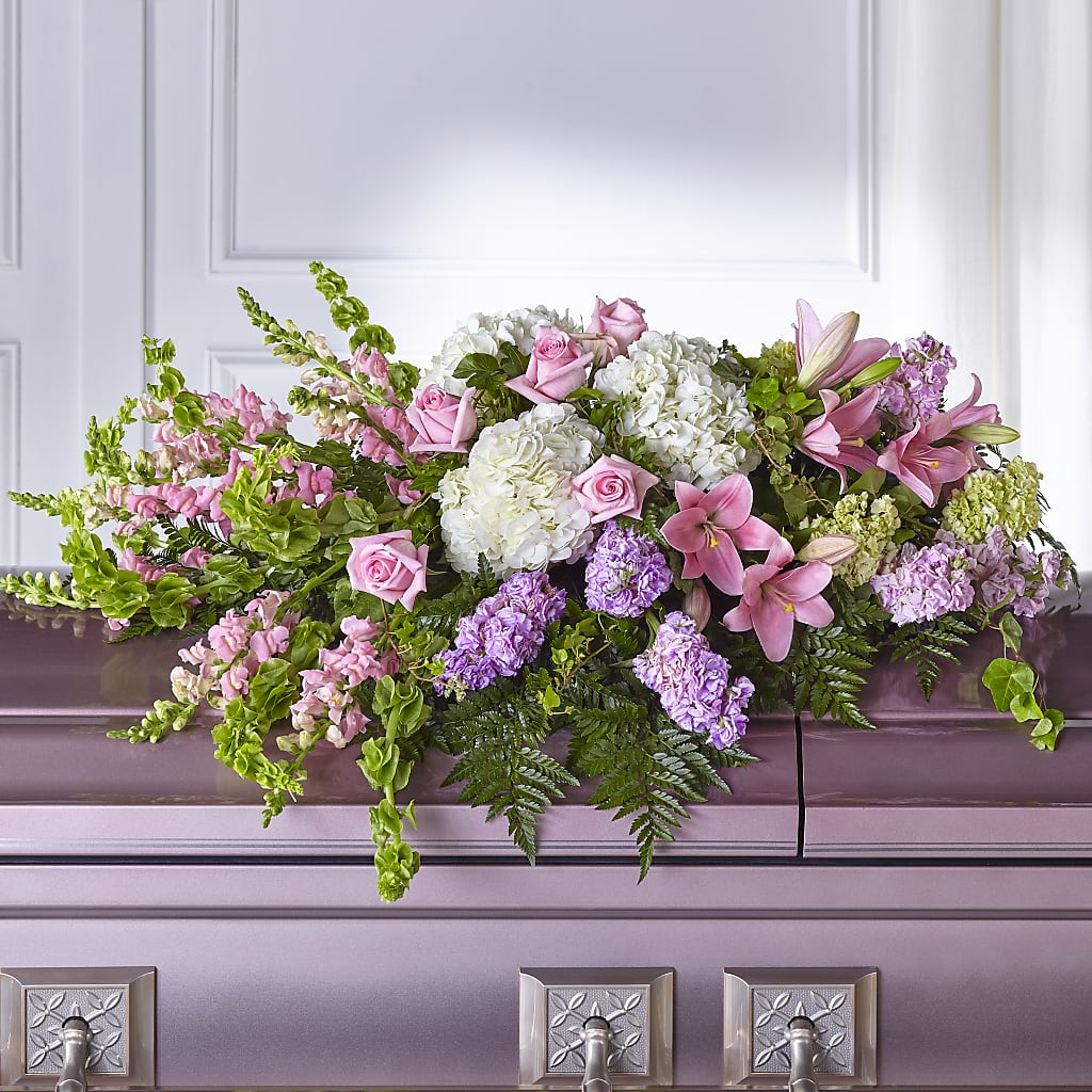 Life's Gratitude Casket Spray – GIA'S GARDEN FLOWER SHOP INC, Bronx NY