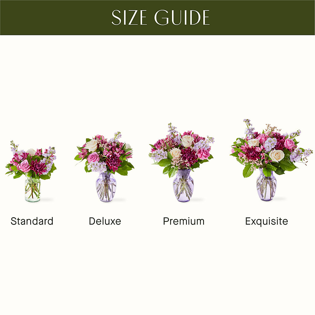 Amethyst Dreams Bouquet – GIA'S GARDEN FLOWER SHOP INC, Bronx NY