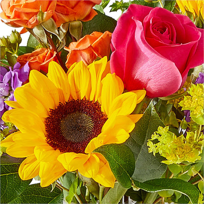 Vibrant Greetings Bouquet – GIA'S GARDEN FLOWER SHOP INC, Bronx NY