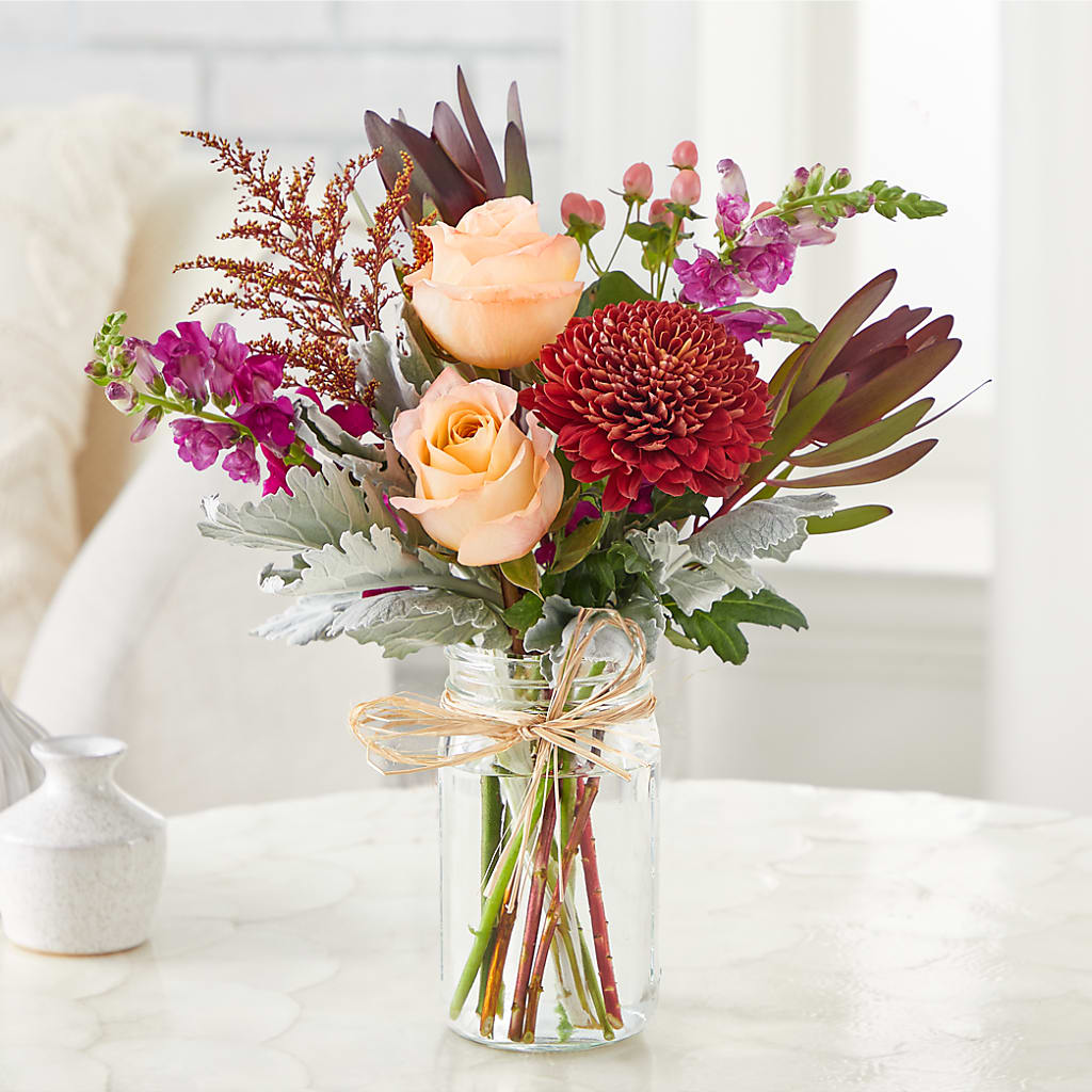 Moody Hues Bouquet – GIA'S GARDEN FLOWER SHOP INC, Bronx NY