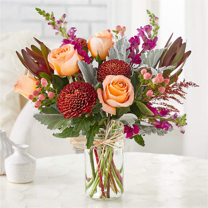 Moody Hues Bouquet – GIA'S GARDEN FLOWER SHOP INC, Bronx NY