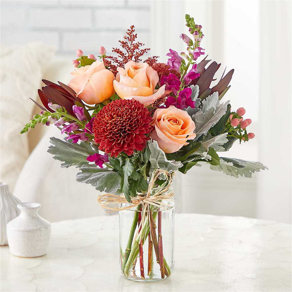 Moody Hues Bouquet – GIA'S GARDEN FLOWER SHOP INC, Bronx NY