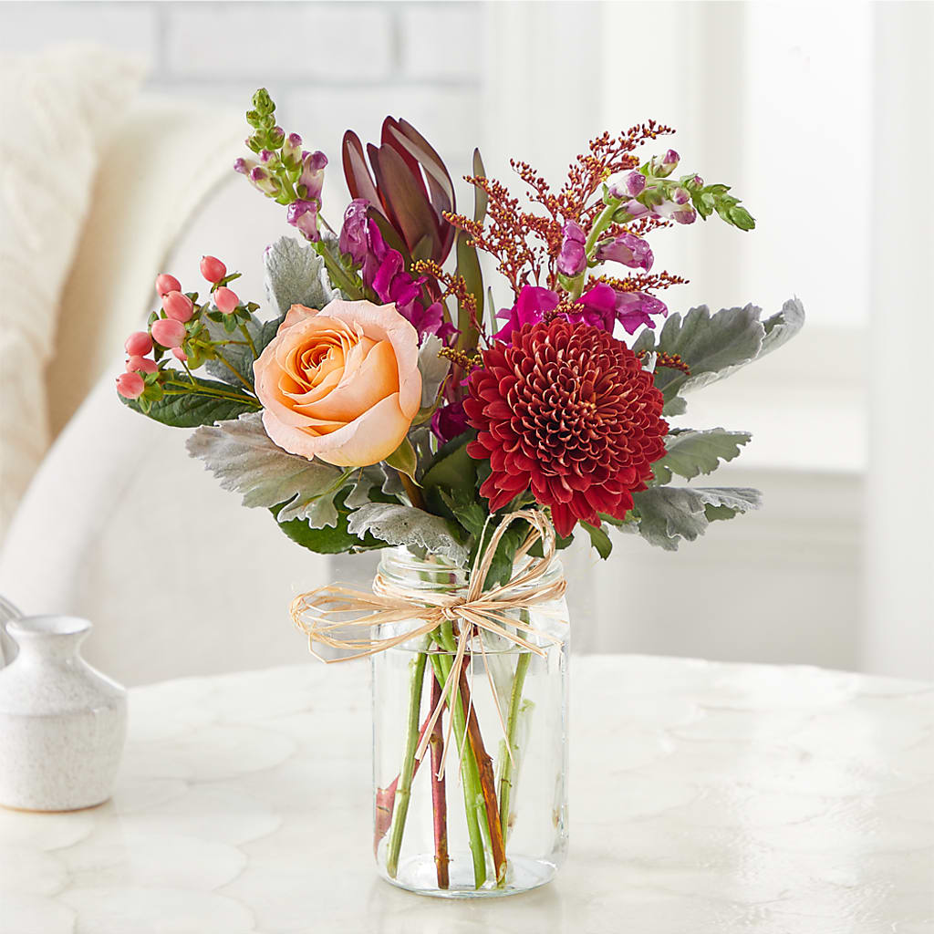 Moody Hues Bouquet – GIA'S GARDEN FLOWER SHOP INC, Bronx NY