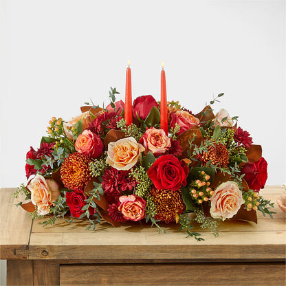 Gather Near Centerpiece – GIA'S GARDEN FLOWER SHOP INC, Bronx NY