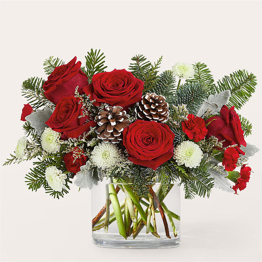 Yule Cheer Bouquet – GIA'S GARDEN FLOWER SHOP INC, Bronx NY