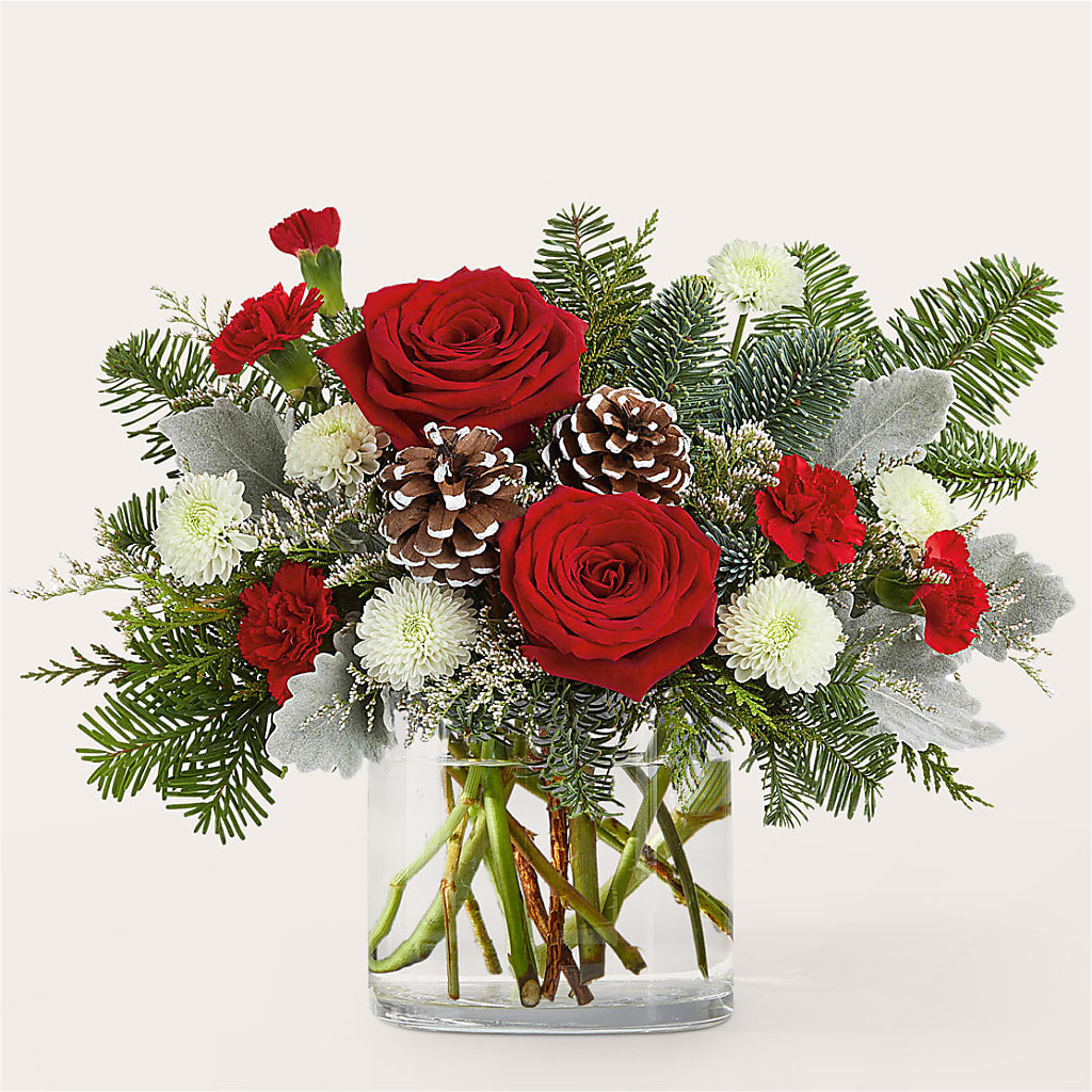 Yule Cheer Bouquet – GIA'S GARDEN FLOWER SHOP INC, Bronx NY