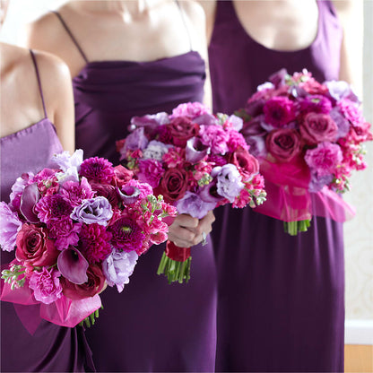 Bridesmaid's Garden Bouquet – GIA'S GARDEN FLOWER SHOP INC, Bronx NY