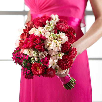 Pink Effervescence Bouquet – GIA'S GARDEN FLOWER SHOP INC, Bronx NY