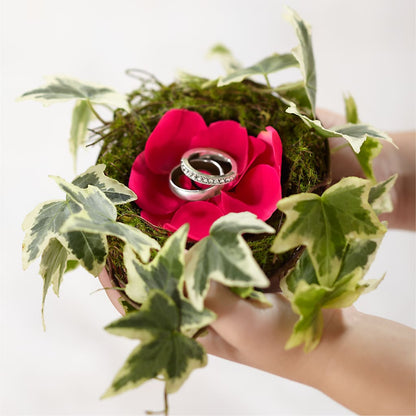 Lila Rose Ring Nest – GIA'S GARDEN FLOWER SHOP INC, Bronx NY
