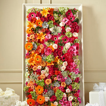 Fresh Picked Floral Wall – GIA'S GARDEN FLOWER SHOP INC, Bronx NY