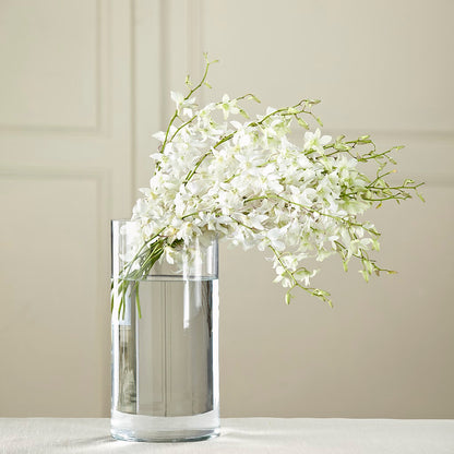 White Dendrobium Bouquet – GIA'S GARDEN FLOWER SHOP INC, Bronx NY